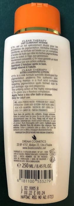 E de B CT+ Clear Therapy soap bar with carrot oil for cleansing and nourishment