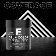 Elegance Black Gel styling-hold creates a finished look with confidence.