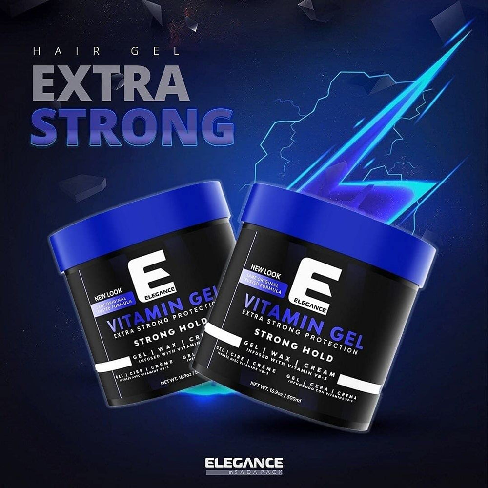 E Elegance Vitamin Gel flake-free formula delivers a clean, residue-free finish.