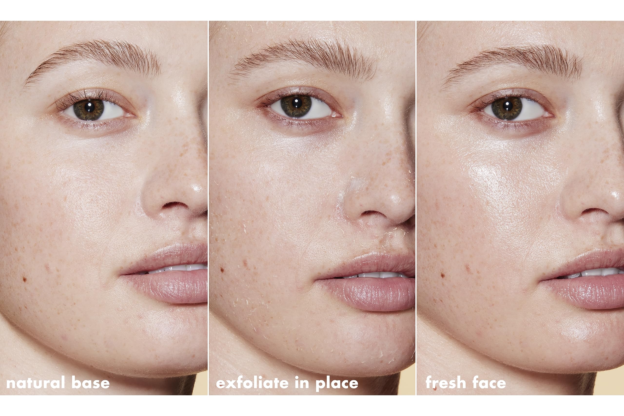 e.l.f. SKIN Gentle Peeling Exfoliant features tangerine, papaya, and licorice extracts for brightening.