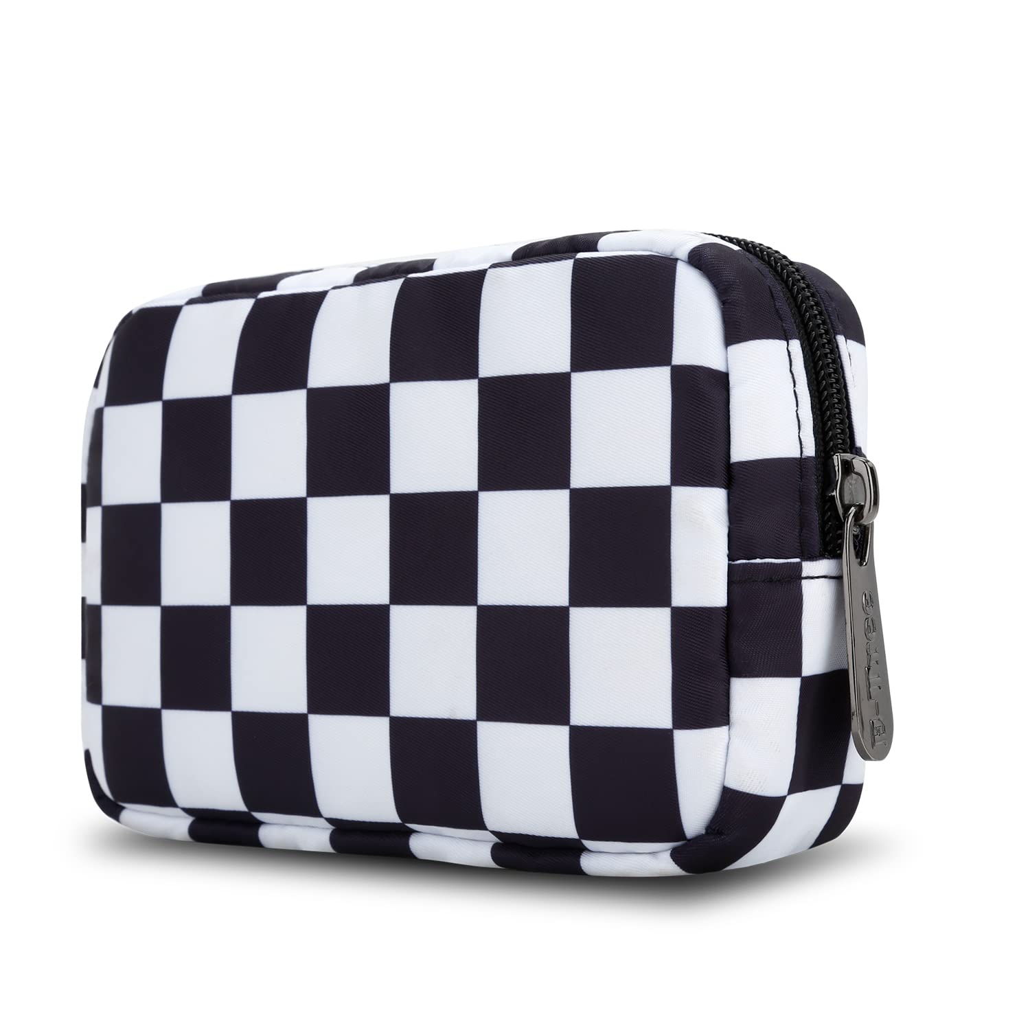E-Tree cute small makeup bag front view for on-the-go touch ups