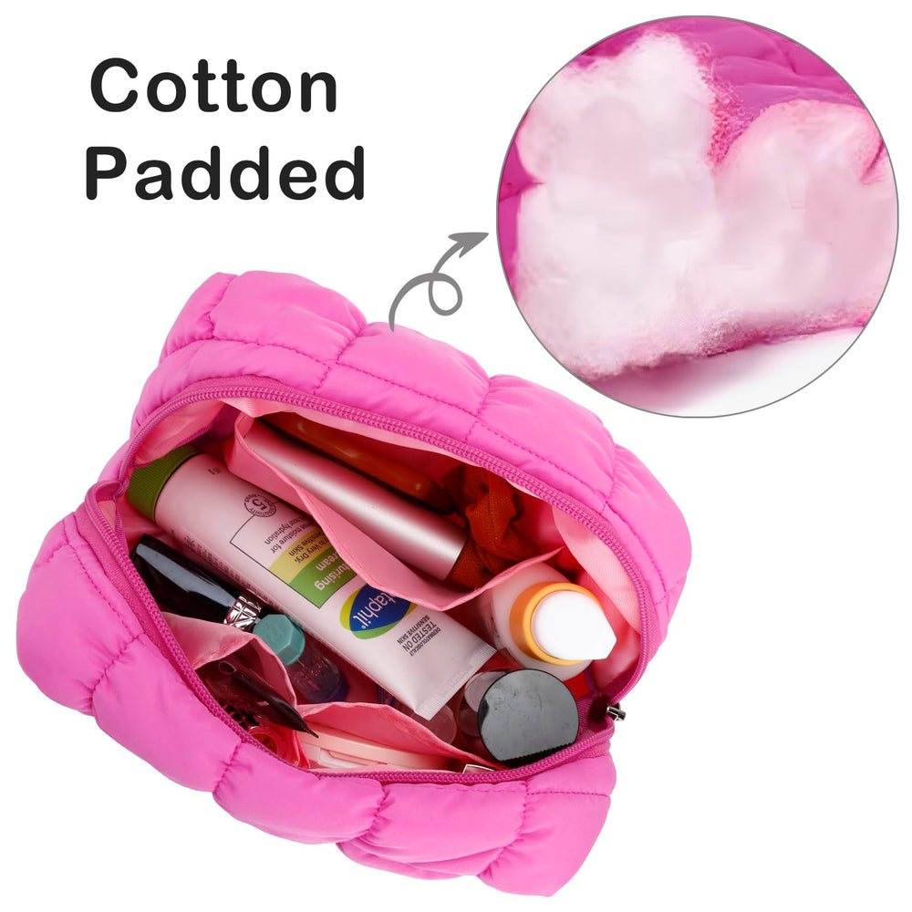 E-Tree makeup bag travel-ready slides into bags to keep essentials organized.