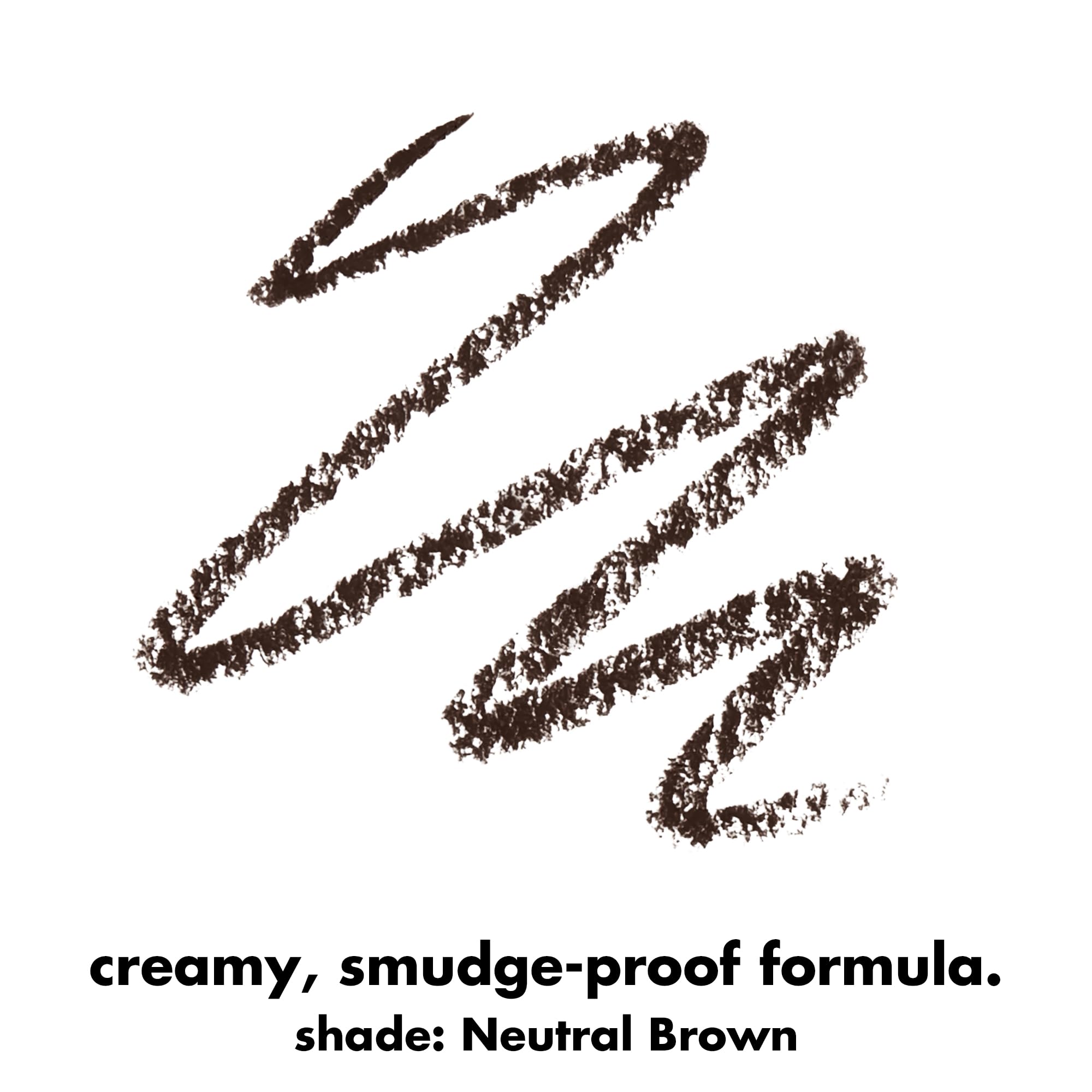 e.l.f. dual-ended detail showing pencil tip and spoolie for precision and blending