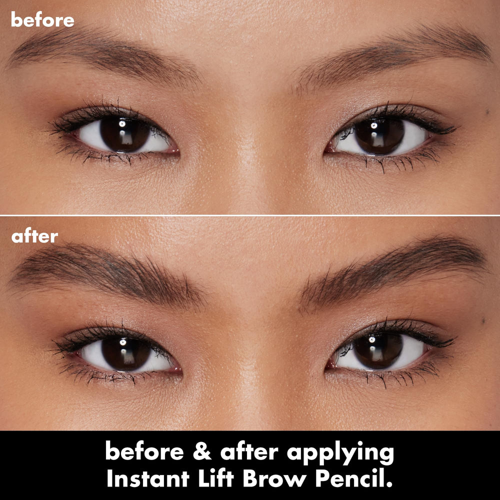 e.l.f. spoolie brush close-up grooming brows for a lifted, blended look