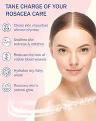e70 face wash on damp skin illustrates easy morning and night routine