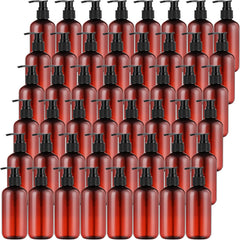 Eaasty 48-pack pump bottle dispenser pack for bulk refills and sharing