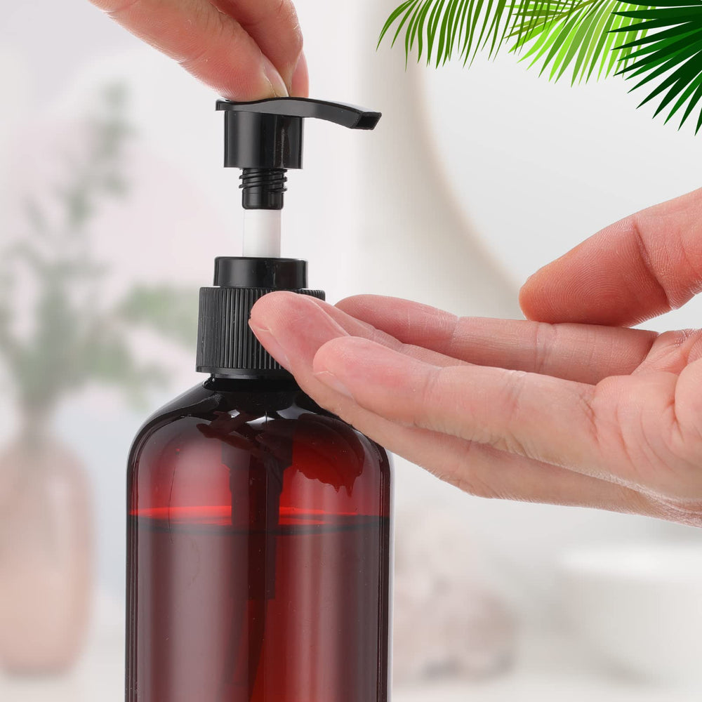 Eaasty clear dispenser with durable cap supports leak-free travel and storage