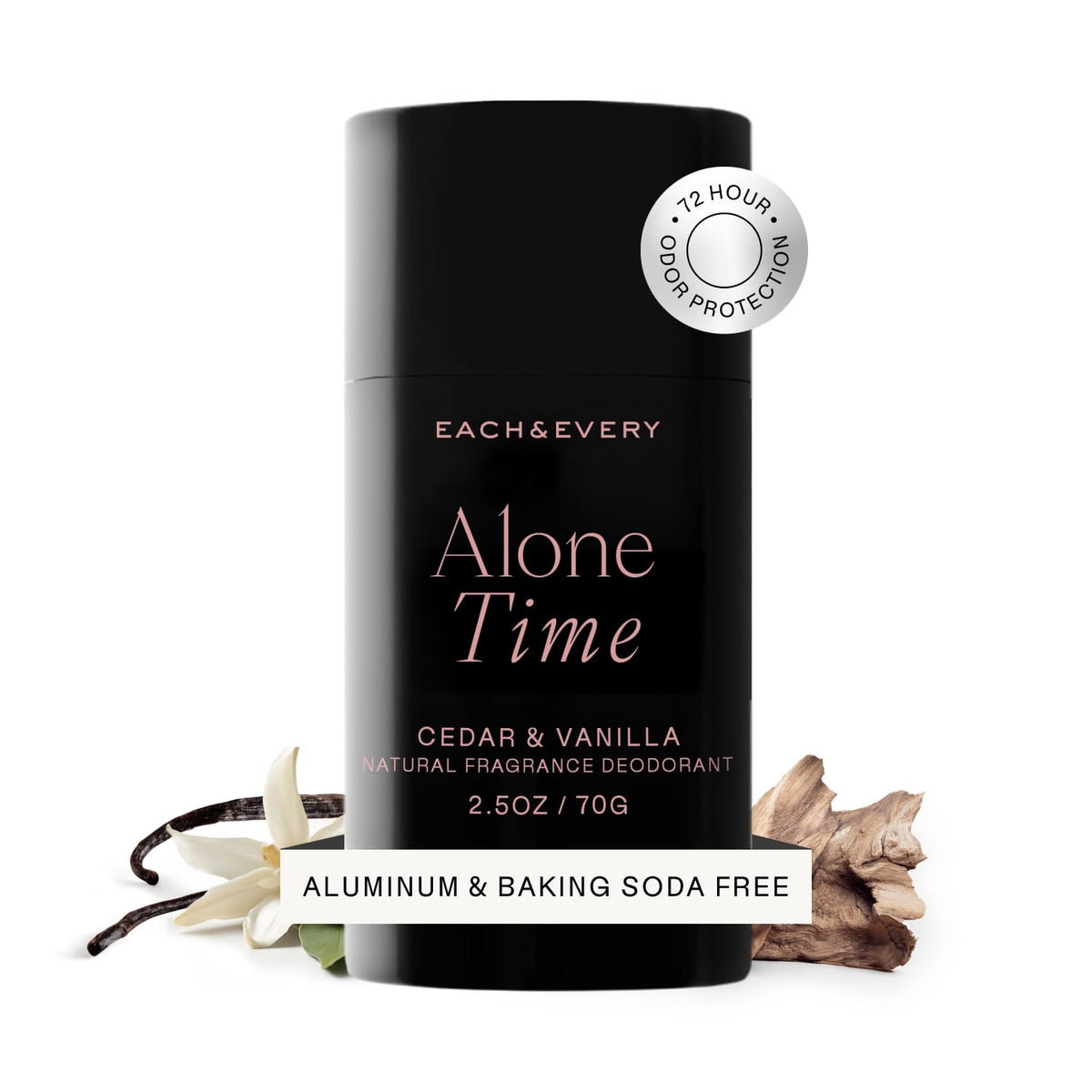 Each & Every aluminum-free deodorant application delivers a smooth glide for all-day freshness.
