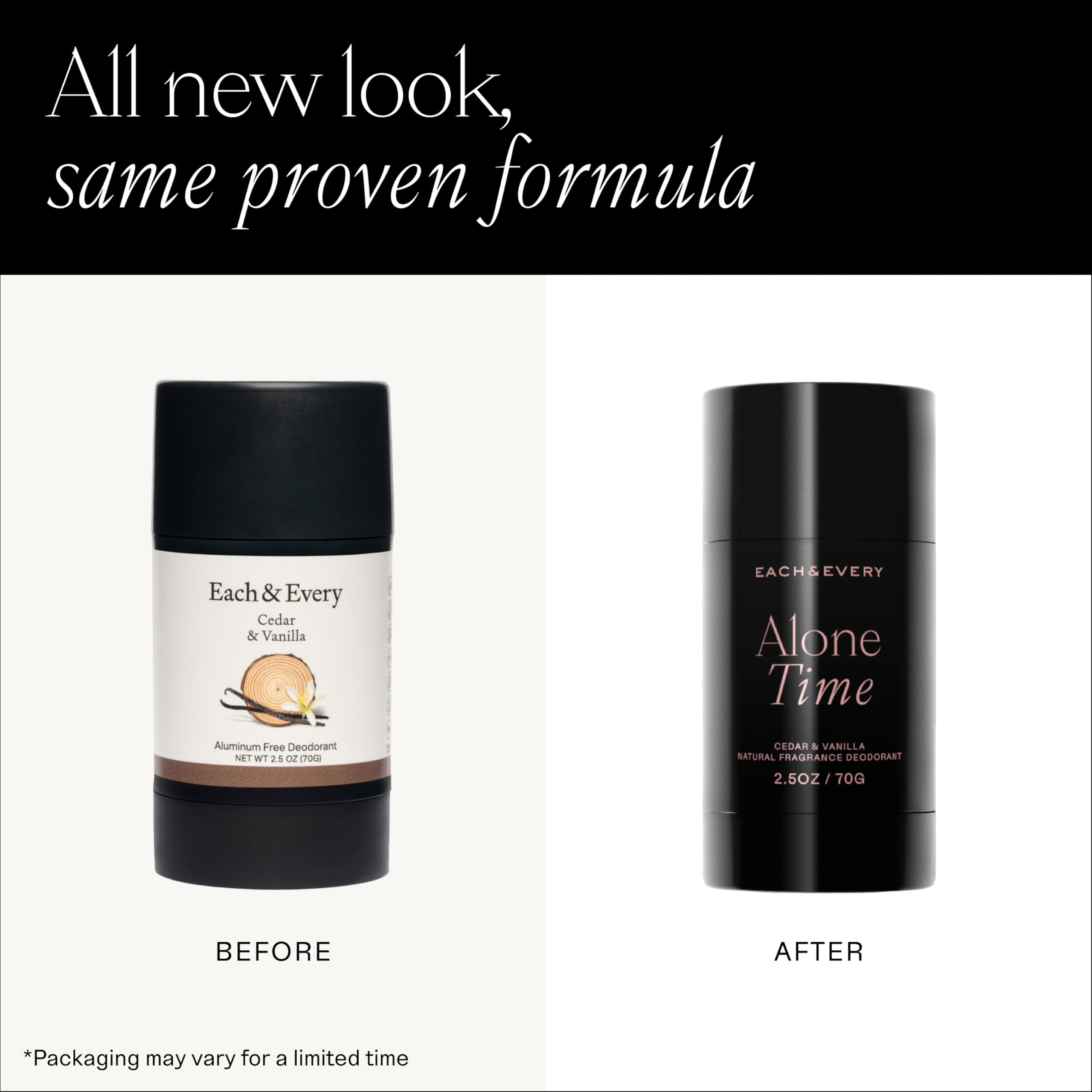 Each & Every natural fragrance oils deliver a cedar-vanilla aroma without artificial scents.