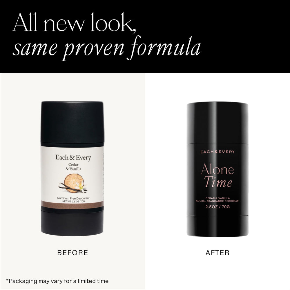 Each & Every natural fragrance oils deliver a cedar-vanilla aroma without artificial scents.