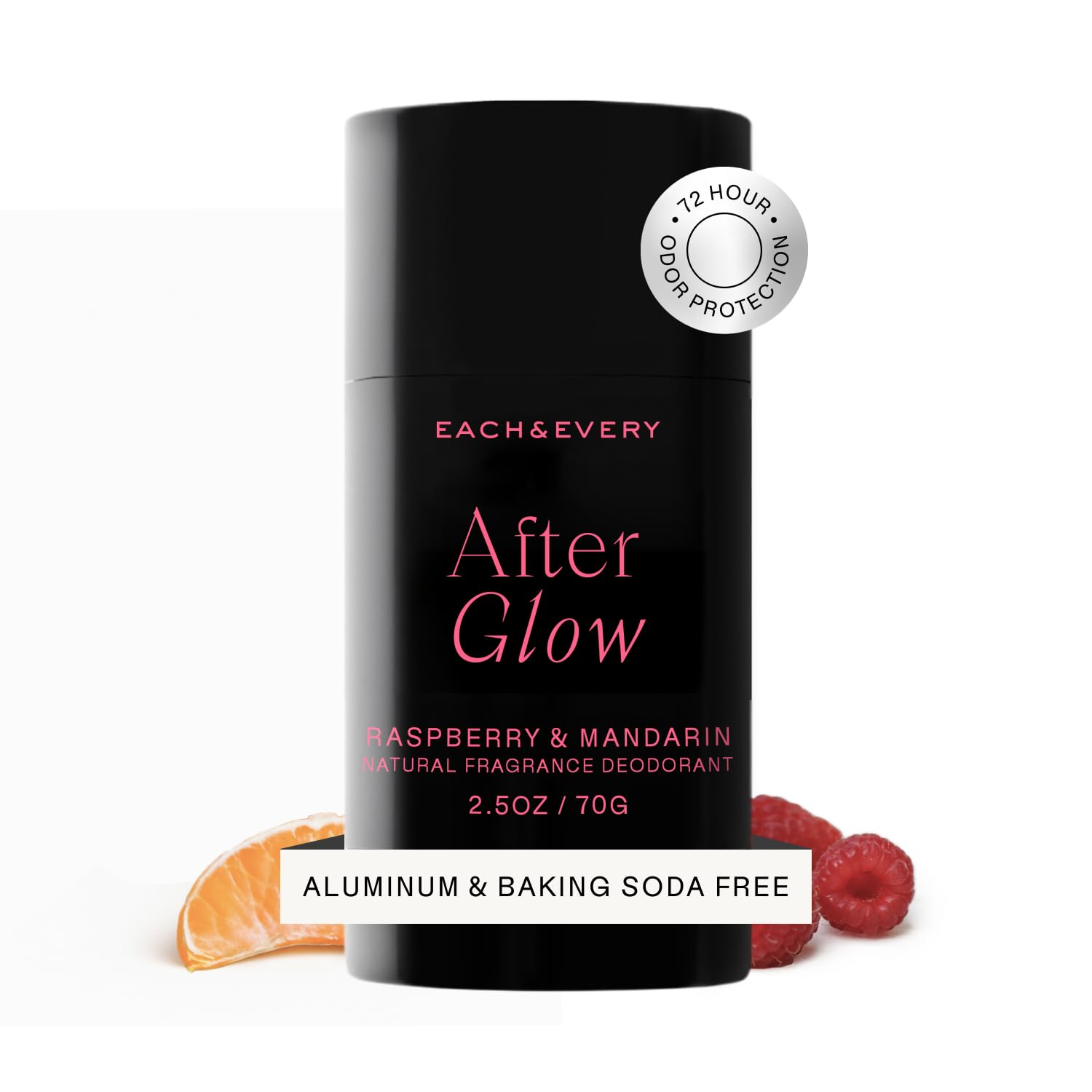 Each & Every Raspberry Mandarin close-up shows fragrance for all-day freshness.