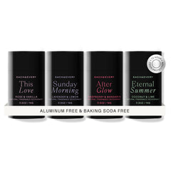 Each & Every Raspberry-Mandarin deodorant stick shown for daily wear with bright scent