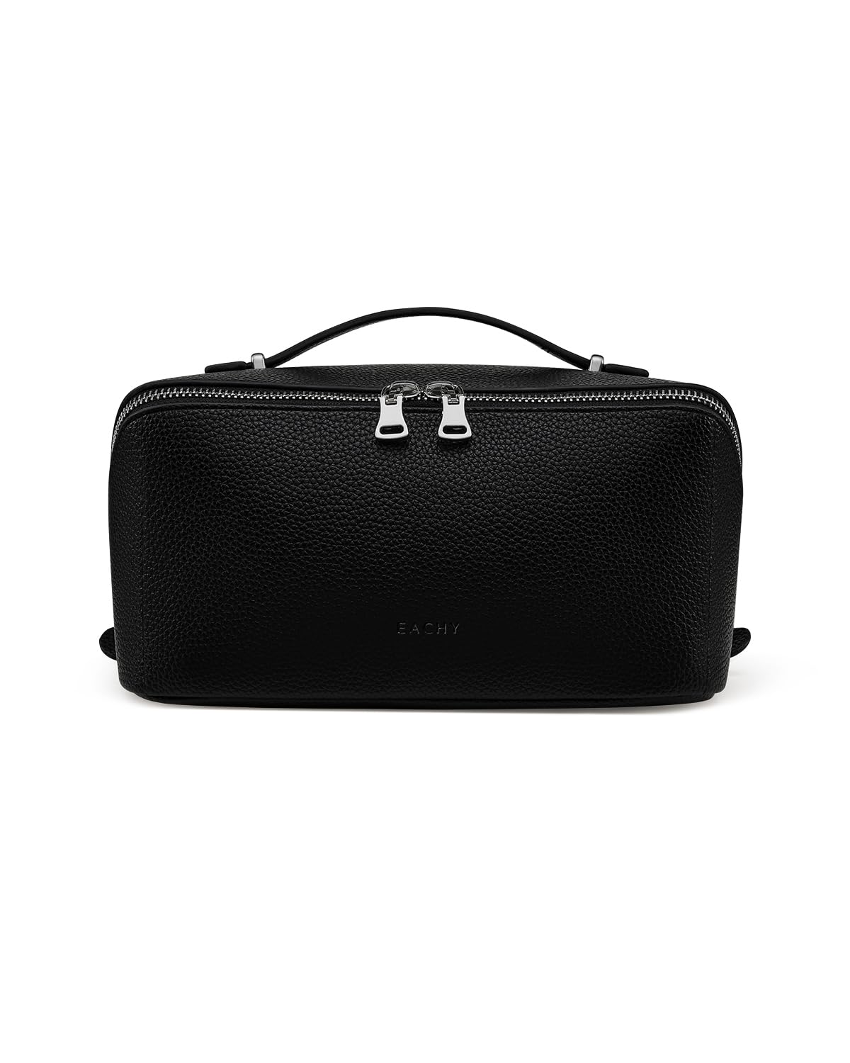 EACHY makeup bag open flat view for quick access while traveling