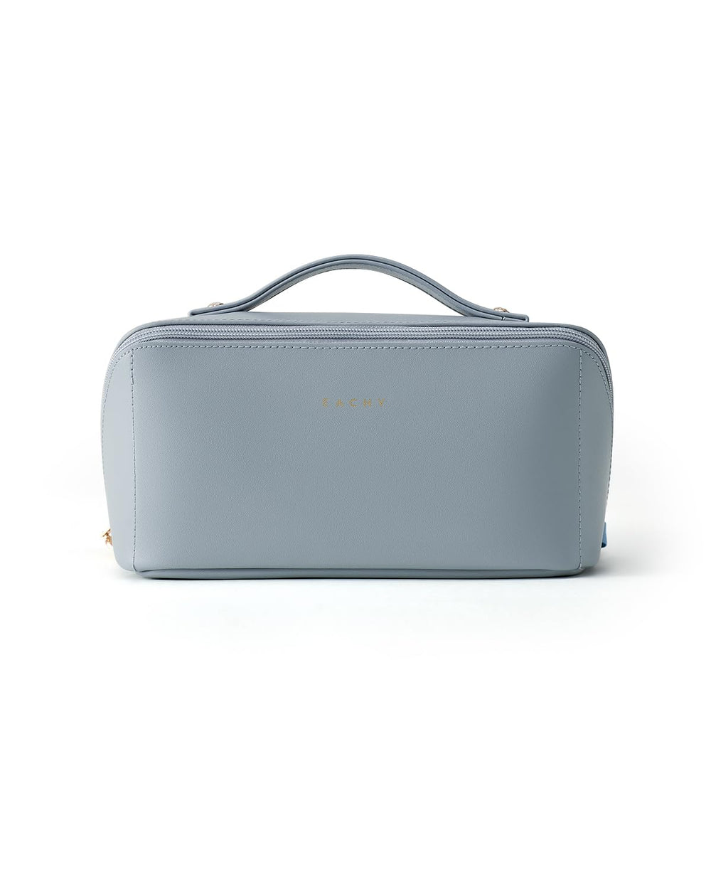 EACHY travel makeup bag inflatable padding packaging keeps bag crease-free on arrival.
