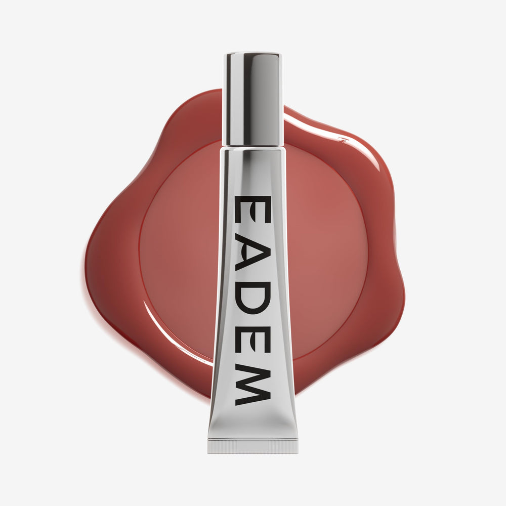 EADEM Le Chouchou lip balm jar closeup shows creamy texture and hydration