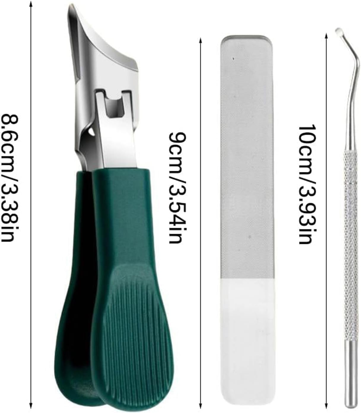 Eagle Beak Beveled Nail Clippers ideal for thick nails with strong leverage