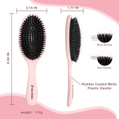 Eagle Fortress Glidease extension brush supports wigs and extensions for seamless looks.