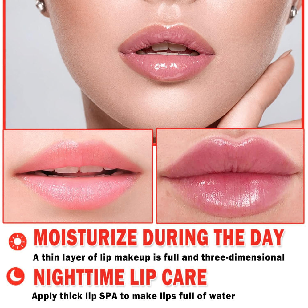 Eakroo bee lip balm honey pot watermelon provides fruity moisture and lasting lip comfort.