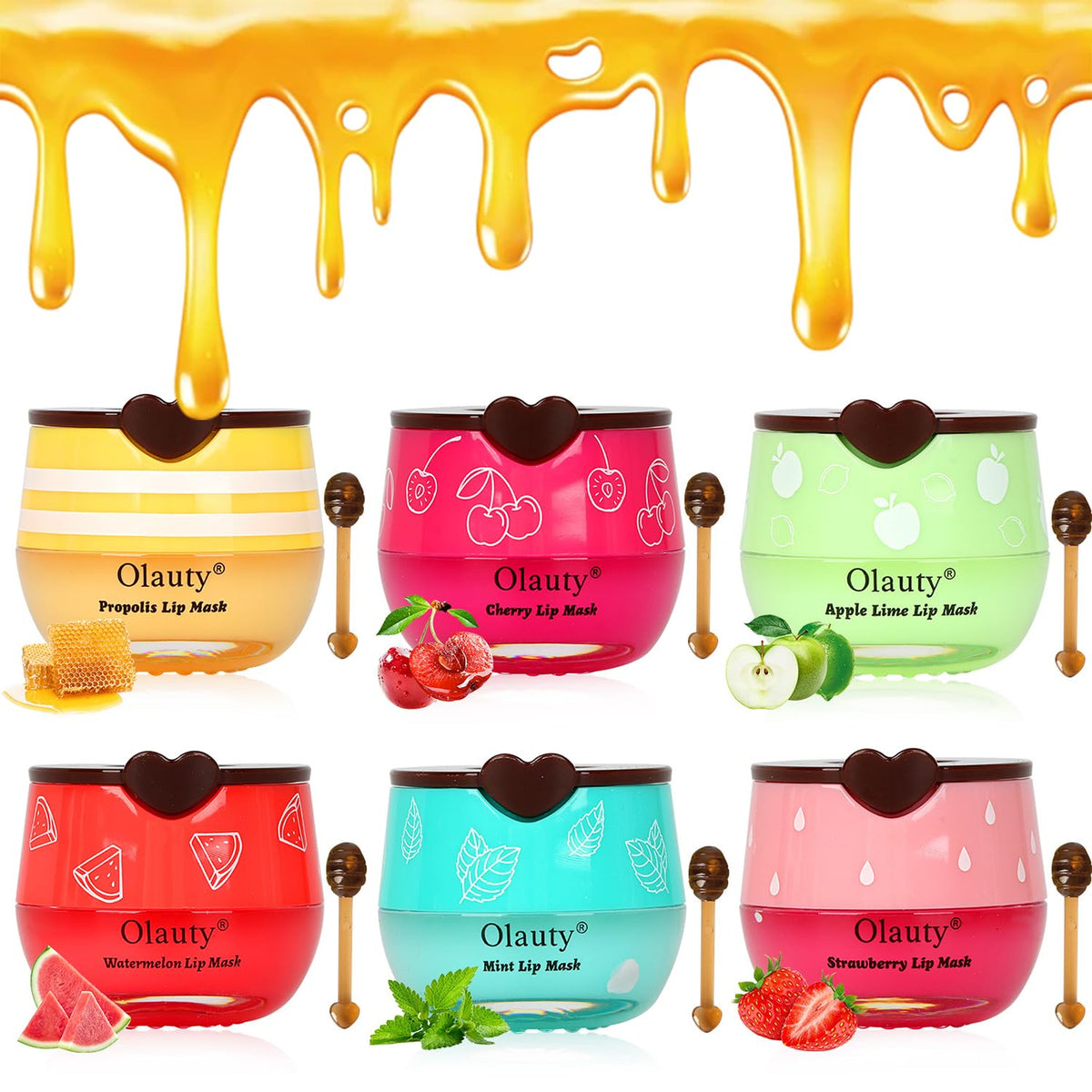Eakroo Bee Lip Balm Honey Pot for deep hydration and smooth lips.