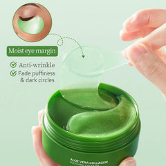 Eakroo eye masks collagen formula revitalizes tired eyes and improves elasticity.