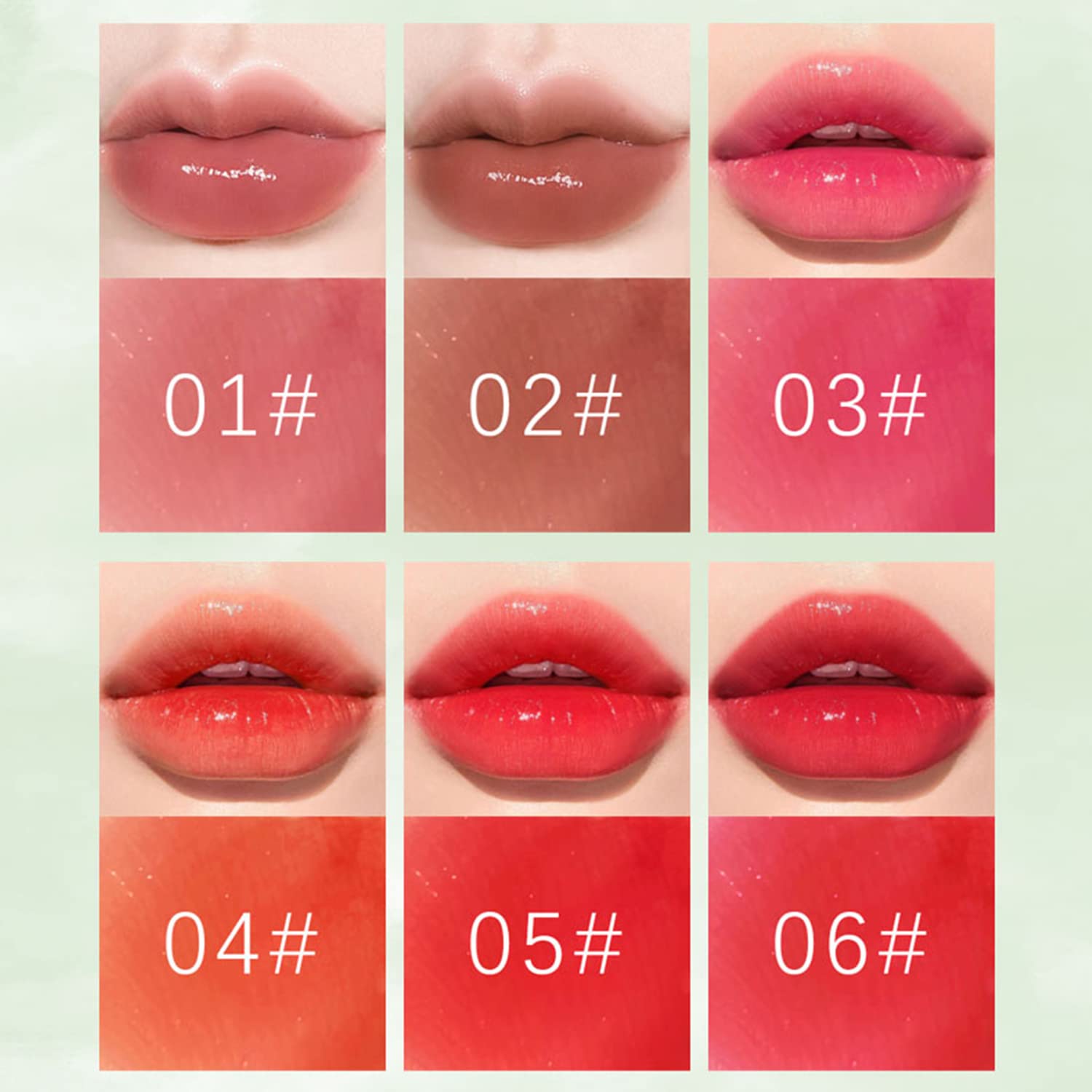 Eakroo lip tint as eyeshadow-stain for subtle color accents