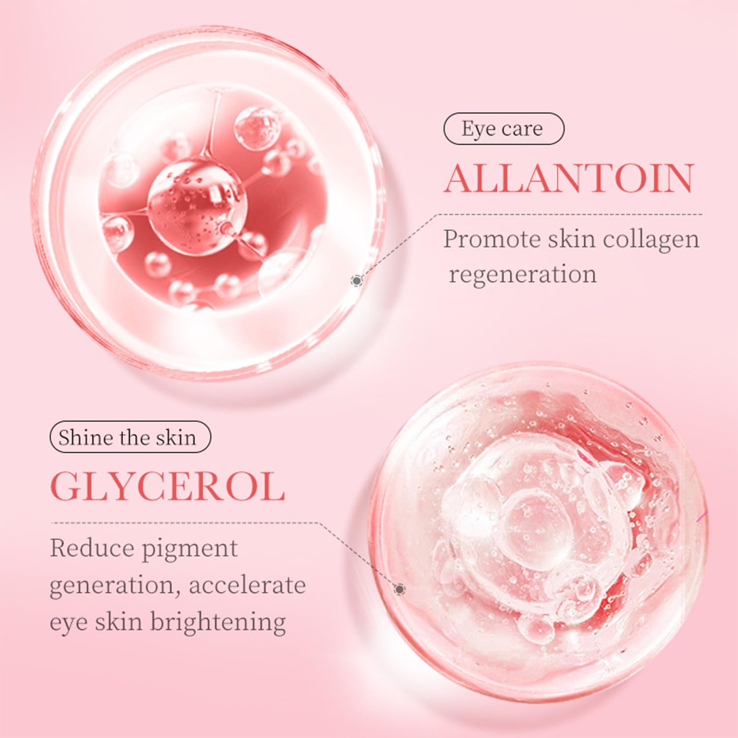 Eakroo Rose Eye Masks worn overnight maximize absorption and wake with refreshed under-eyes.