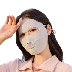 eaonitu front view mask showing full face coverage and sun protection