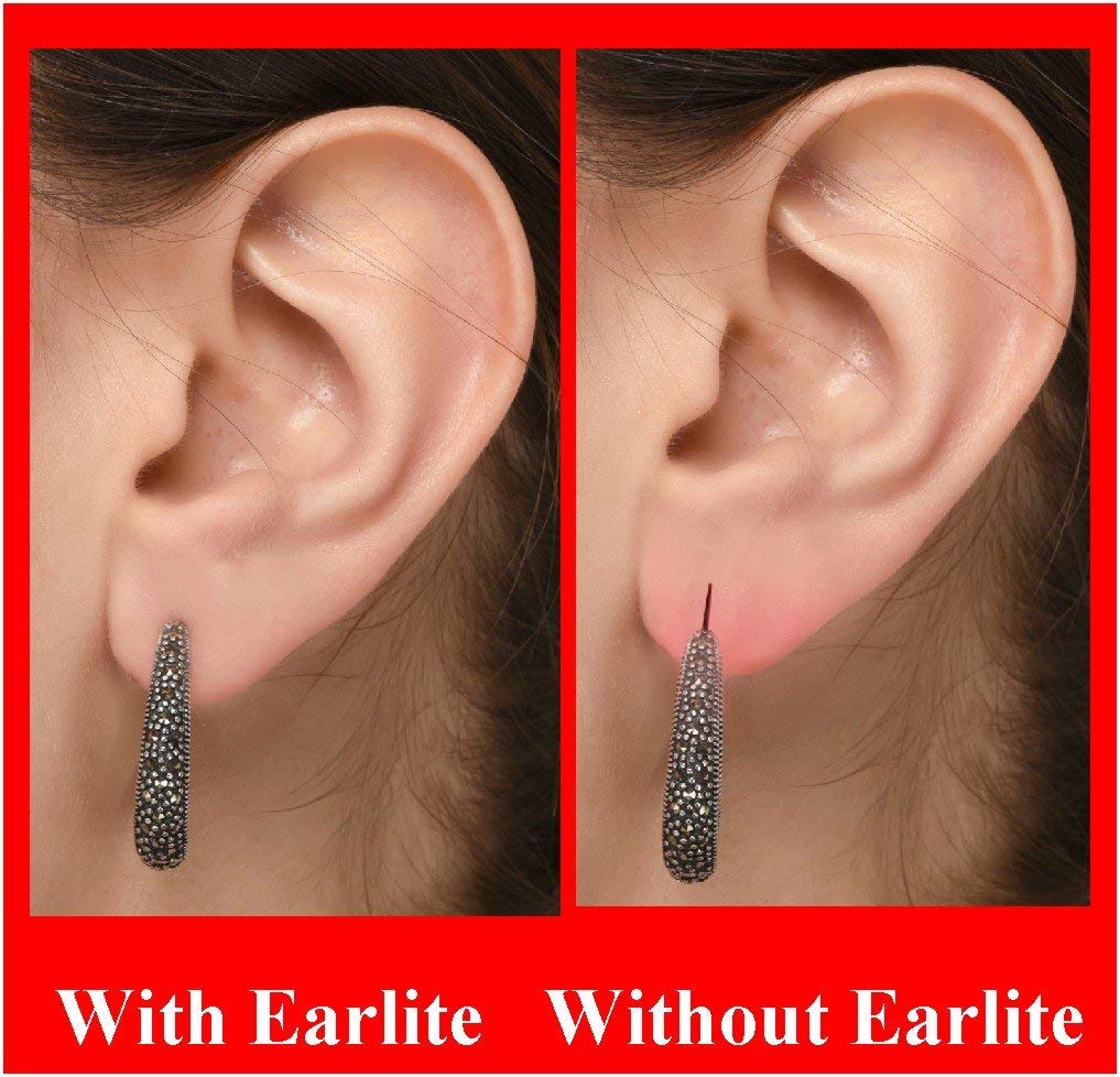 EarLite 240 patches close-up on skin with barely visible protection.