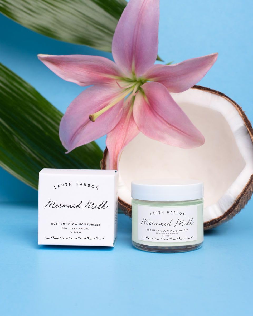 Earth Harbor Mermaid Milk ingredients-ocean-blend notes marine extracts nourishing skin