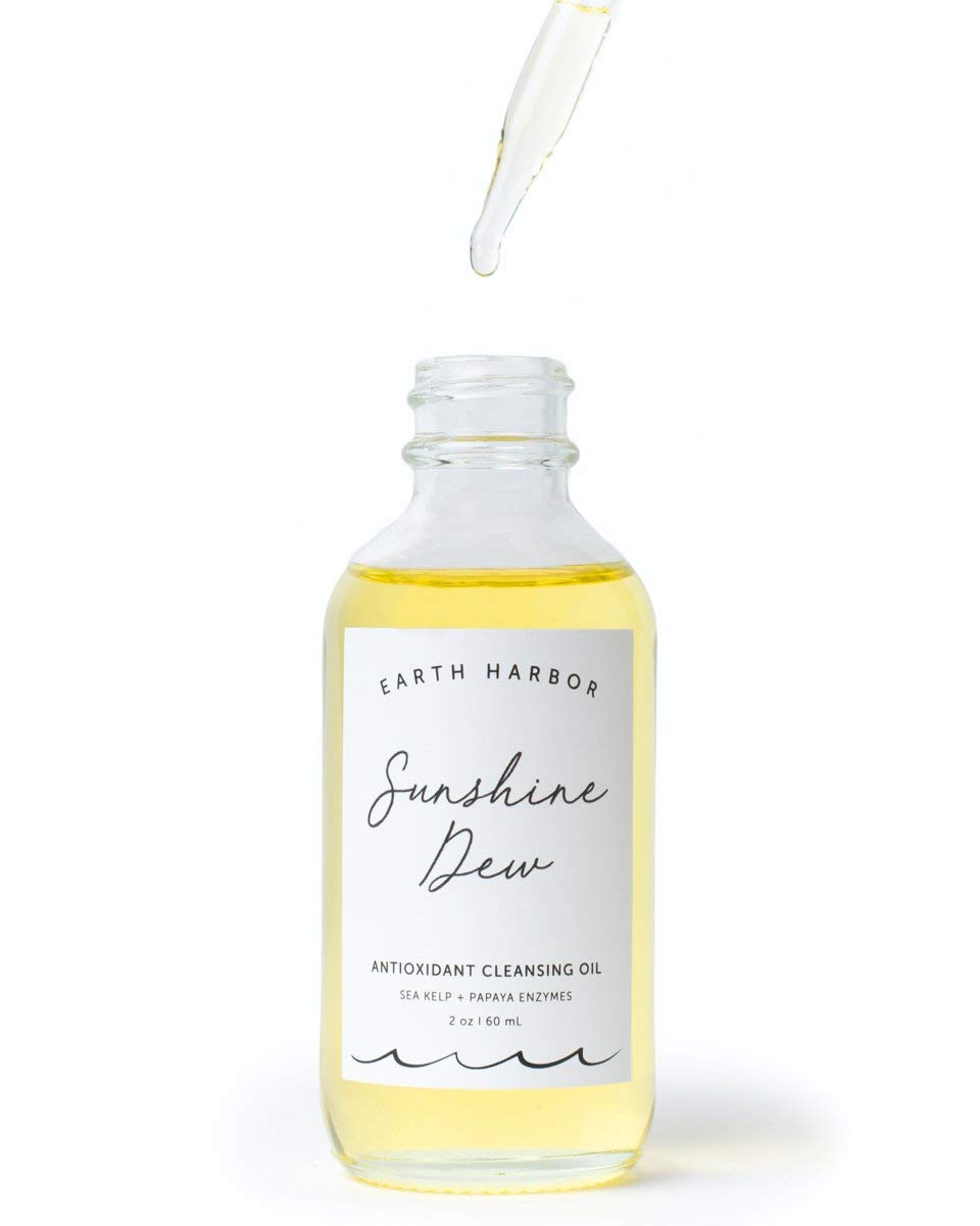 Sunshine Dew papaya enzymes image promoting smoother texture during cleansing