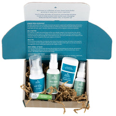 Earth Mama a little something gift box for expecting moms, convenient maternity skincare set.
