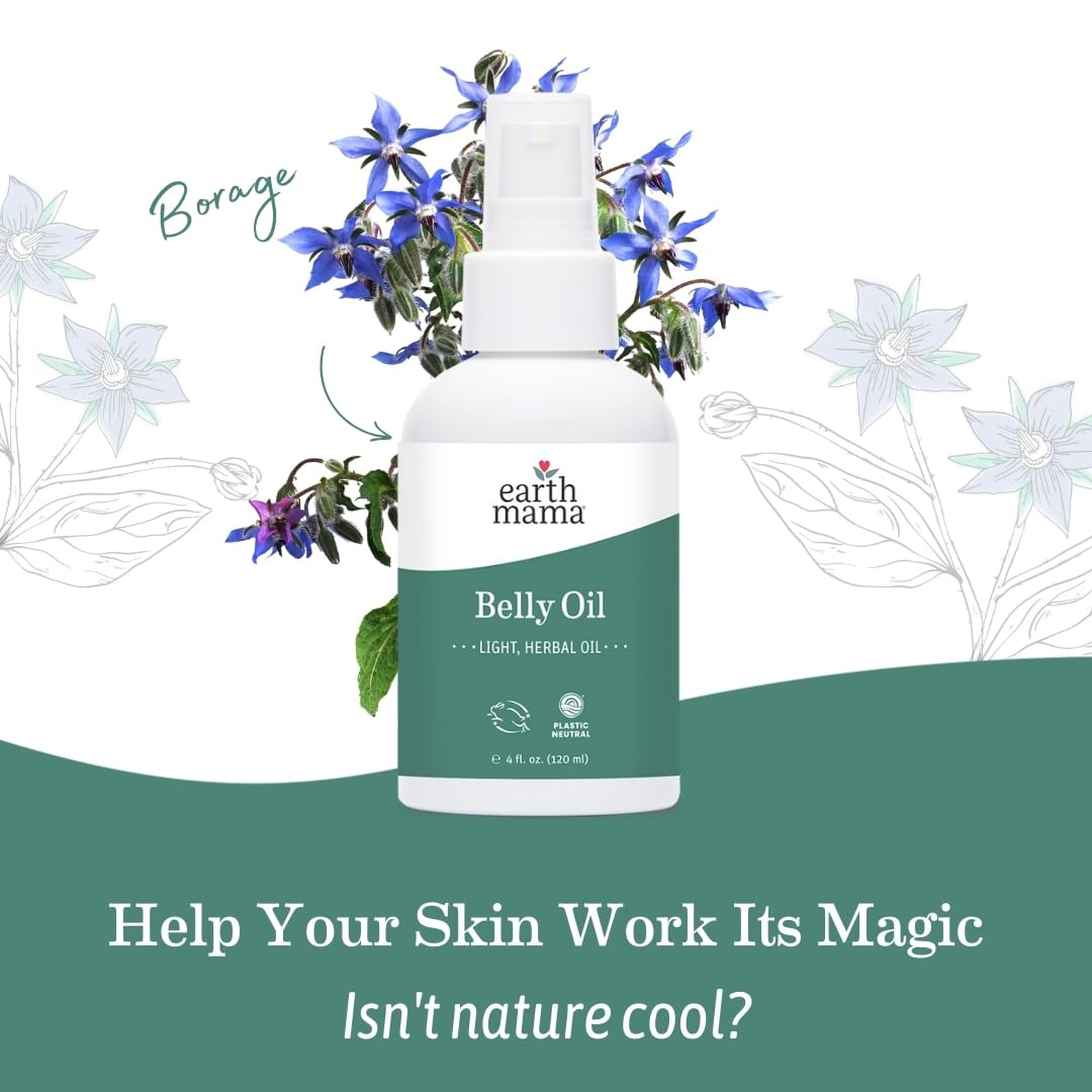 Earth Mama Belly Oil cruelty-free and Leaping Bunny certified.