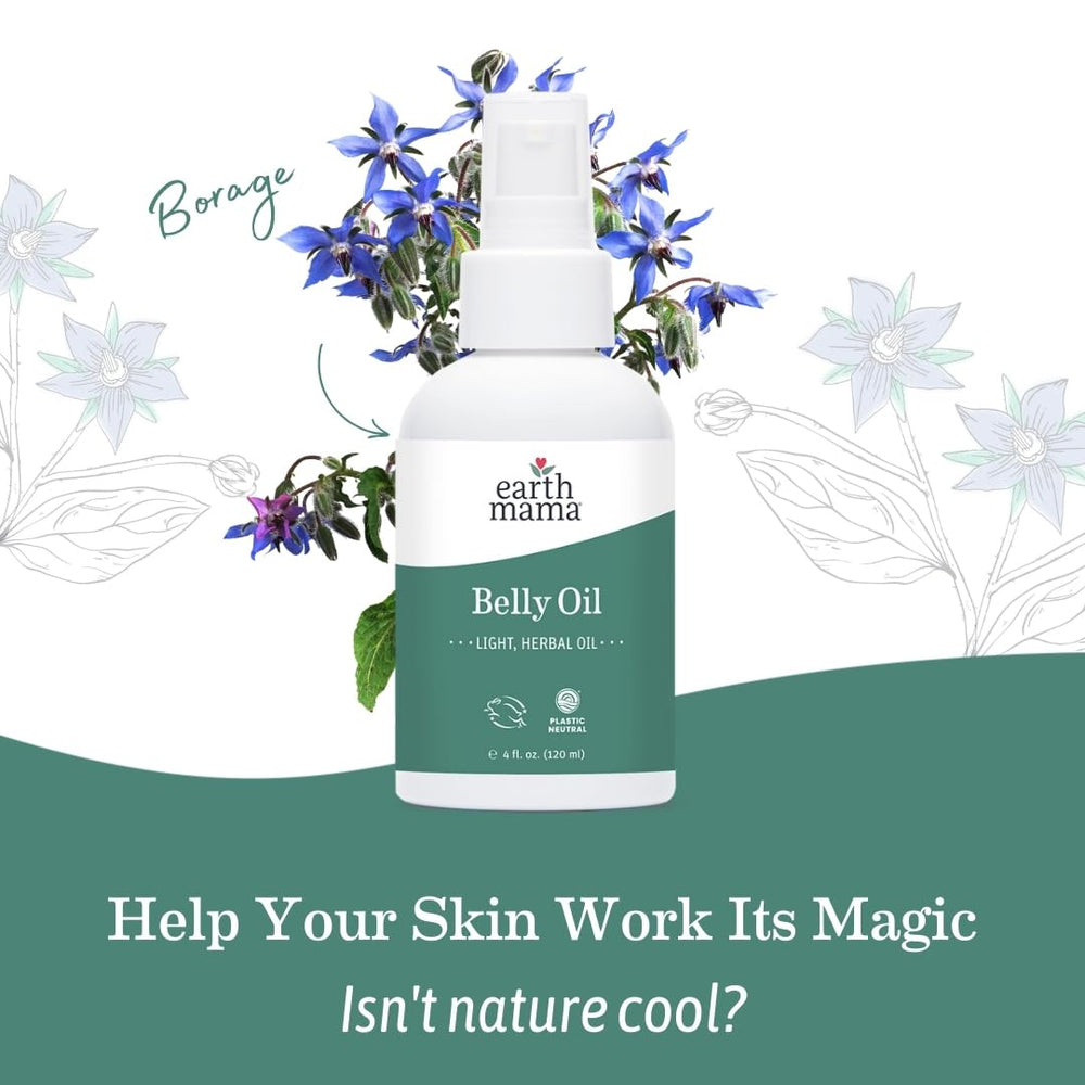 Earth Mama Belly Oil cruelty-free and Leaping Bunny certified.