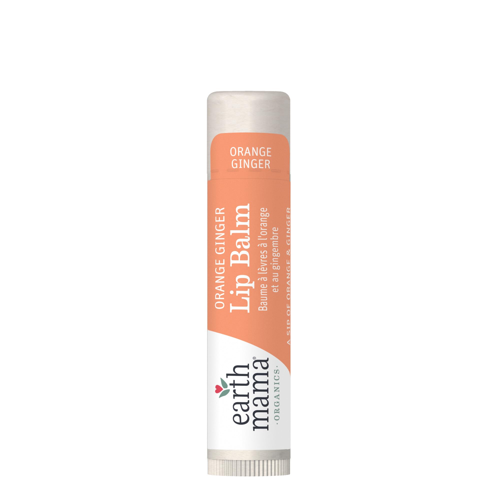 Earth Mama lip balm packaging highlights plastic-free design