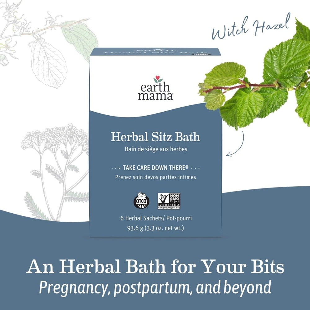 Earth Mama Herbal Sitz Bath padsicle idea uses herbal solution for cooling