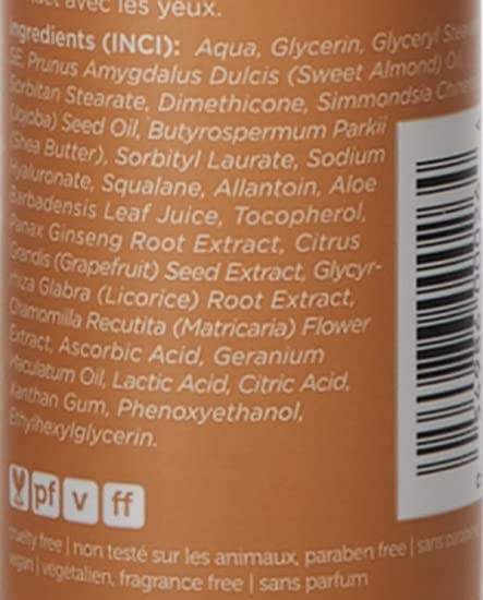 Earth Science Almond Aloe Fragrance Free Facial Moisturizer applied on skin for daily hydration