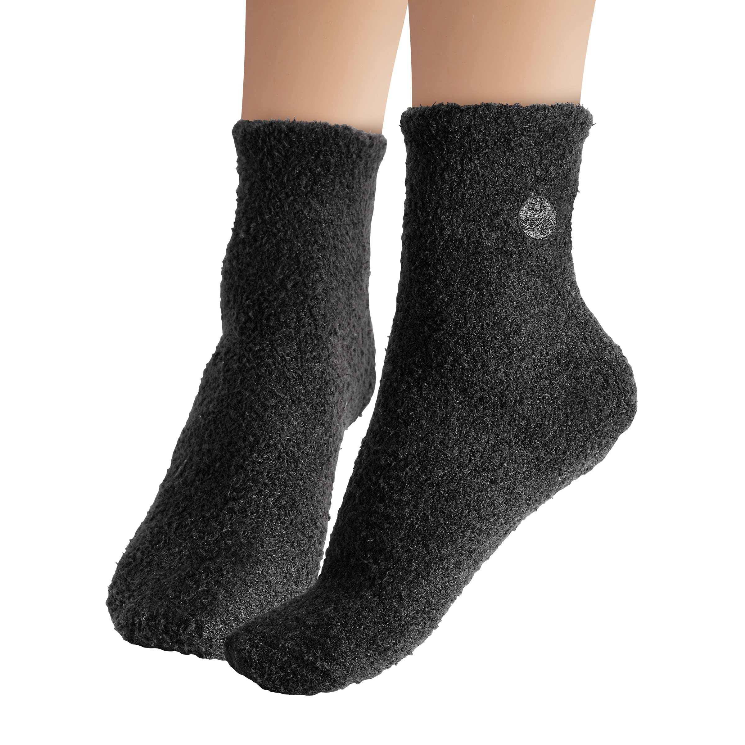 Earth Therapeutics Aloe Socks care-inside-out view demonstrates gentle washing guidance.