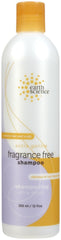 Earth Therapeutics Earth Science Shampoo bottle, fragrance-free formula for sensitive hair and scalp.