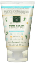 Earth Therapeutics Foot Repair Balm tube provides deep hydration for dry, cracked feet.