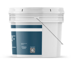 Earthborn Elements Lavender Epsom Salt gallon packaging emphasizing purity and size.