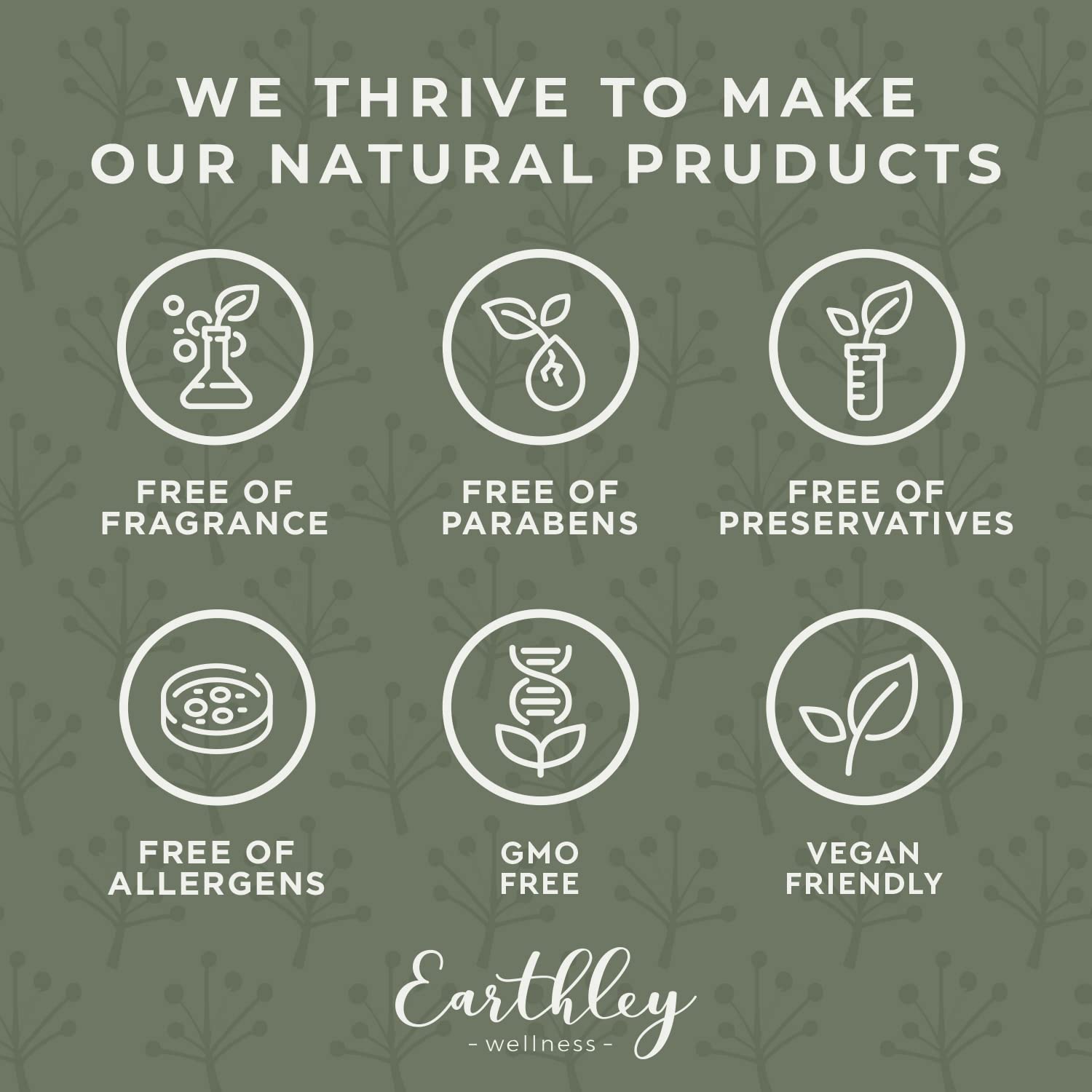 Earthley Wellness Magnesium Lotion eco-friendly packaging conveys ethical sourcing.