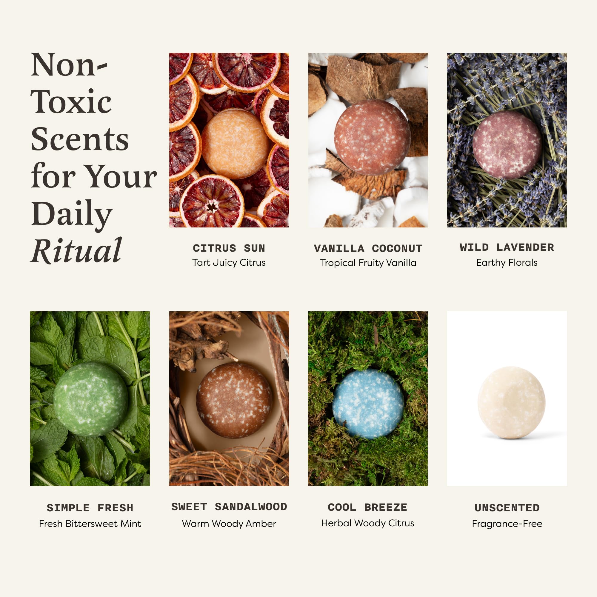 Earthling Co. Shampoo Bar delivers moisture for dry hair with lightweight hydration.