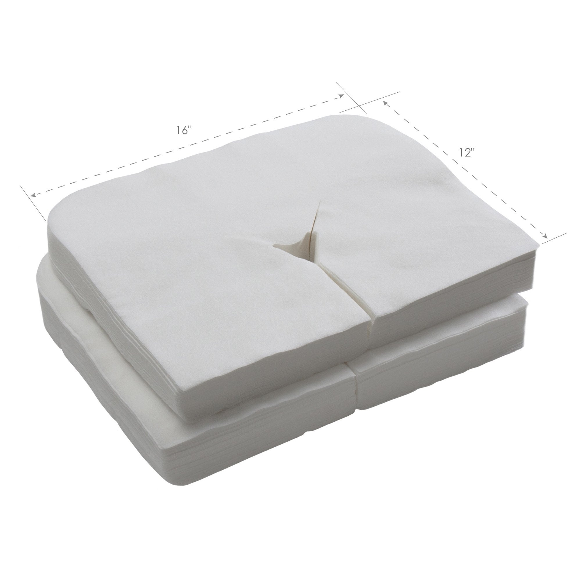 EarthLite headrest cover made from medical-grade fiber for a hygienic layer.