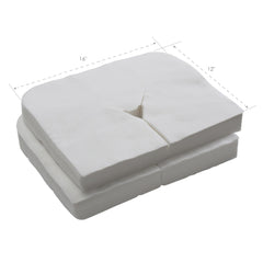 EarthLite headrest cover made from medical-grade fiber for a hygienic layer.