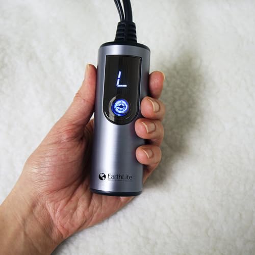 EarthLite heat settings high medium low for customizable warmth.