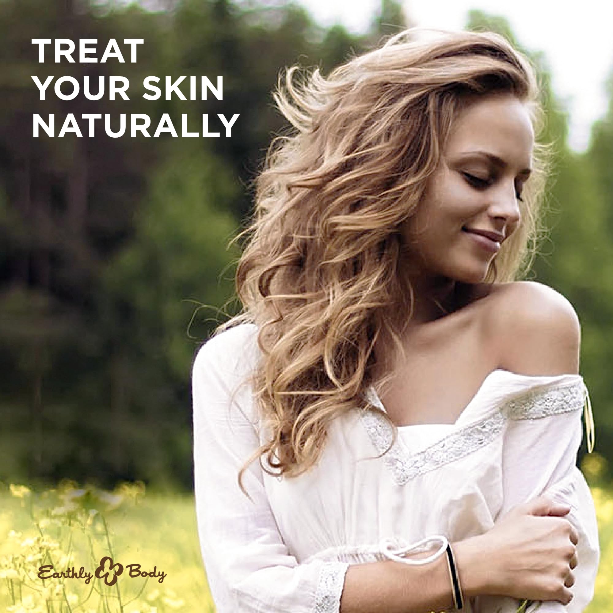 Earthly Body Miracle Oil skin-smoothing focus hints at reduced irritation and dryness.
