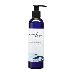 Earthly Body WaterSlide bottle closeup highlighting smooth glide