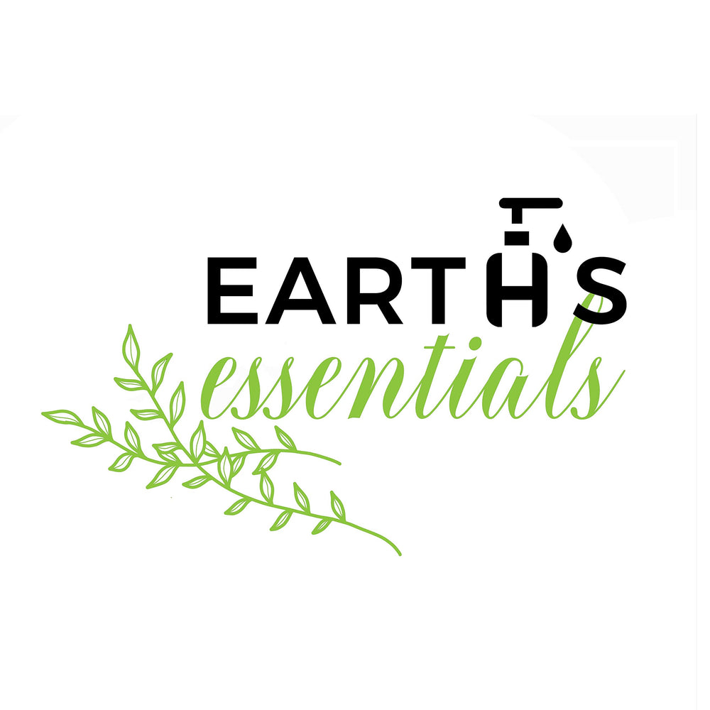 Earth's Essentials massage-oil bottle perfect for spa-like self-care.