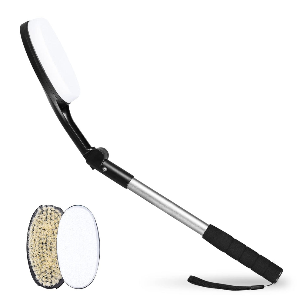 EASACE mobility-friendly back brush helps reach the back safely and comfortably