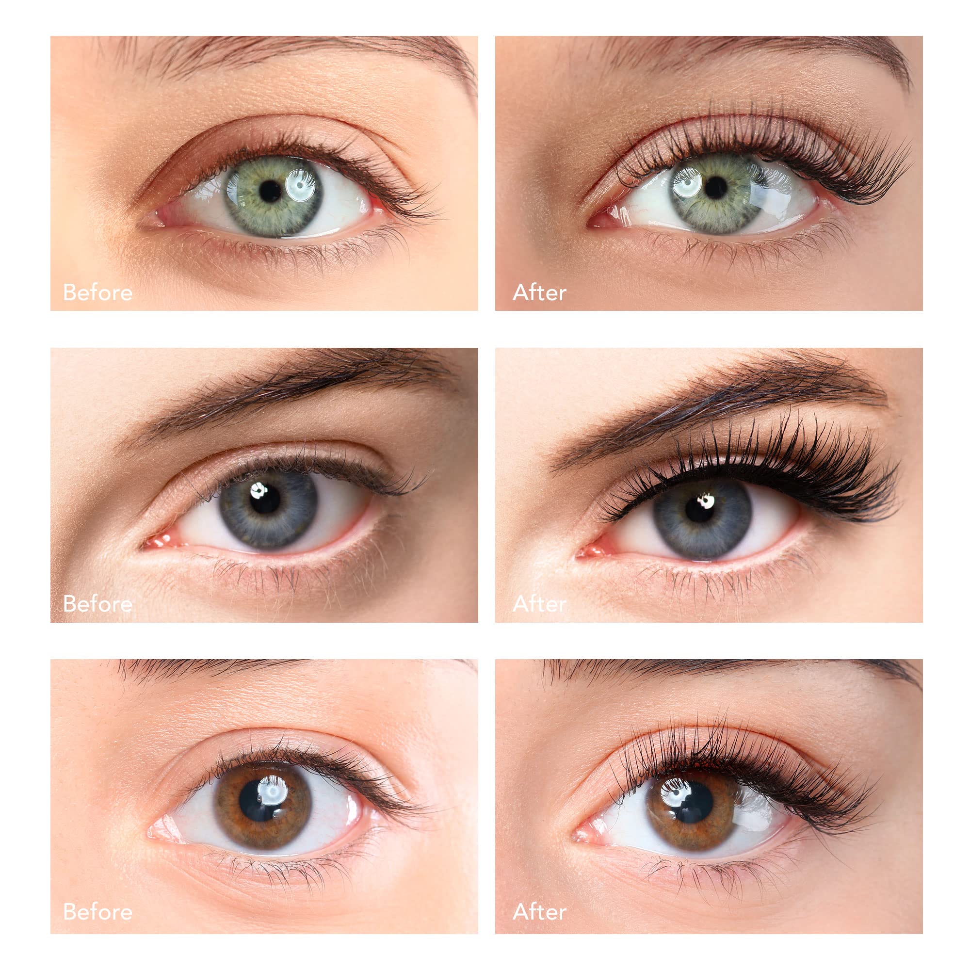 Applying EasBeautyNaturals lashes in 3 seconds for quick upgrade